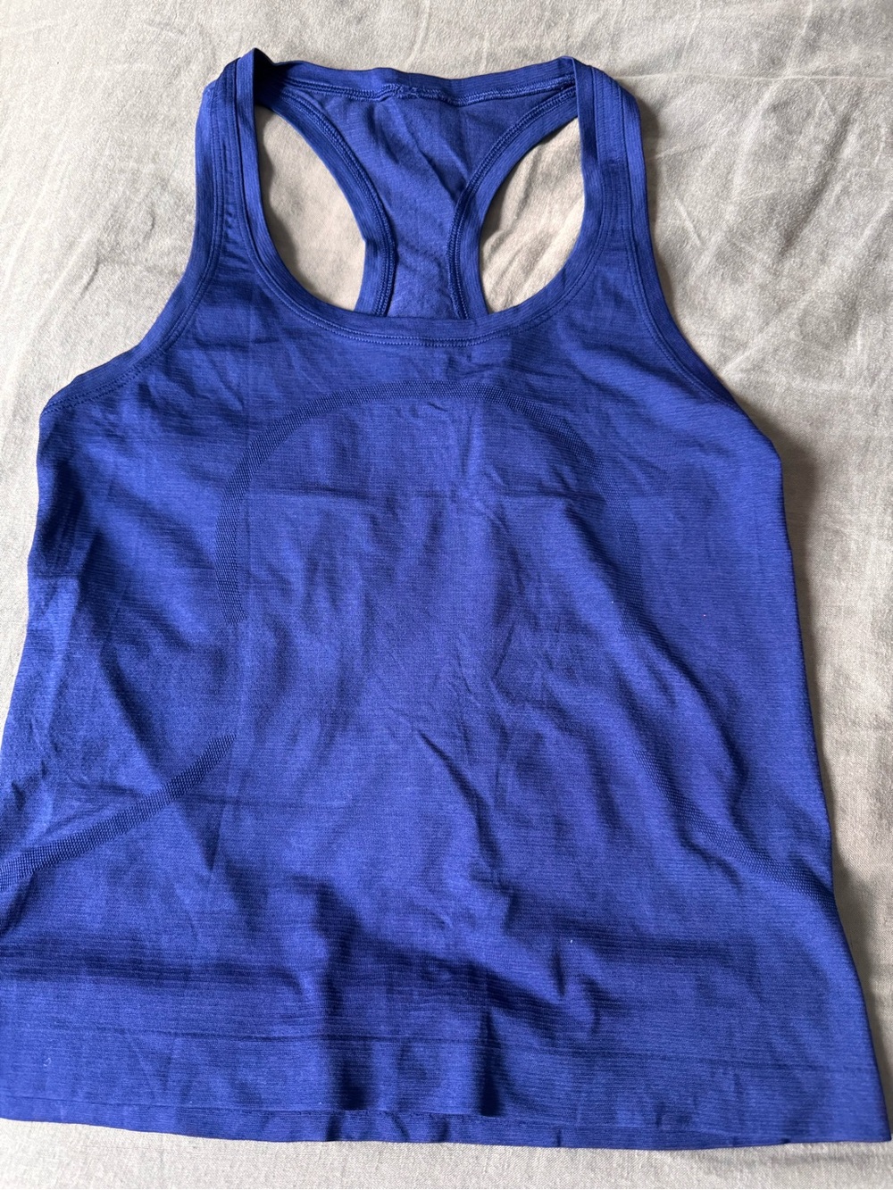 lululemon athletica Royal Blue Racerback Tank Top